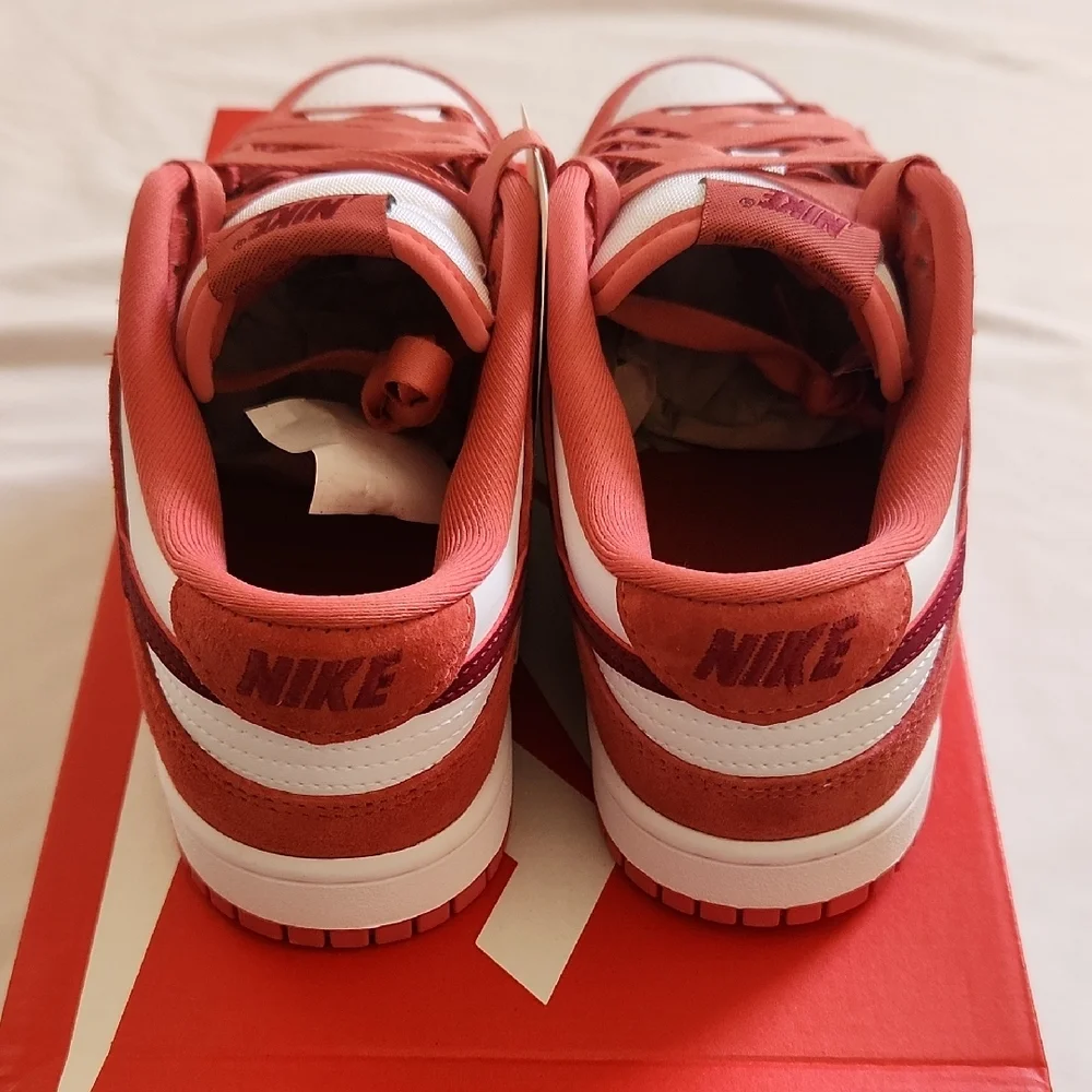 Nike Crimson and White Athletic Shoes - Picture 3 of 6